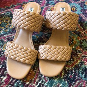 NWT Steve Madden Braided Heels